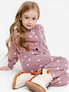 CROCKID Комбинезон 613527 ФЛ 60005/н/14 ГР розово-сиреневый, сердечки