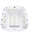 MANITA Лампа для маникюра и педикюра профессиональная / Aura gloss MP-118 LED/UV, 256 Вт, белый 613898 28726 