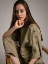 Emka Fashion Блузка 101965 B2526/robin хаки