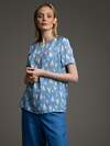 Emka Fashion Блузка 101970 B2532/marcus голубой
