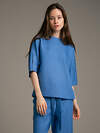 Emka Fashion Блузка 101974 B2526/parrot синий