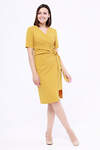 VISERDI Платье 106628 4297-грчч 450995 Горчичный