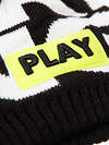 PLAYTODAY Шапка 123057 32021107 черный,белый