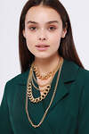 FASHION JEWELRY Колье 124537 FJ-43 Золото