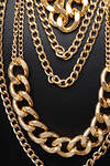 FASHION JEWELRY Колье 124537 FJ-43 Золото