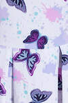 VISERDI Платье 28285 1944-ббч 458970 Бело-сиреневый/бабочки