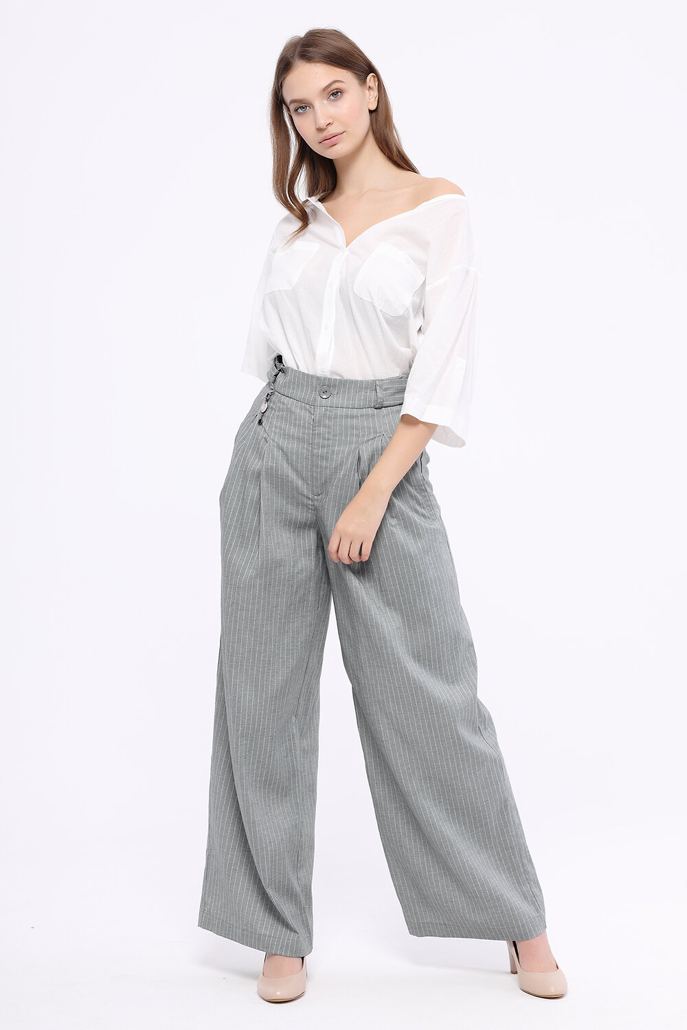 DIMMA Брюки 169638 2166 Серо-зеленый