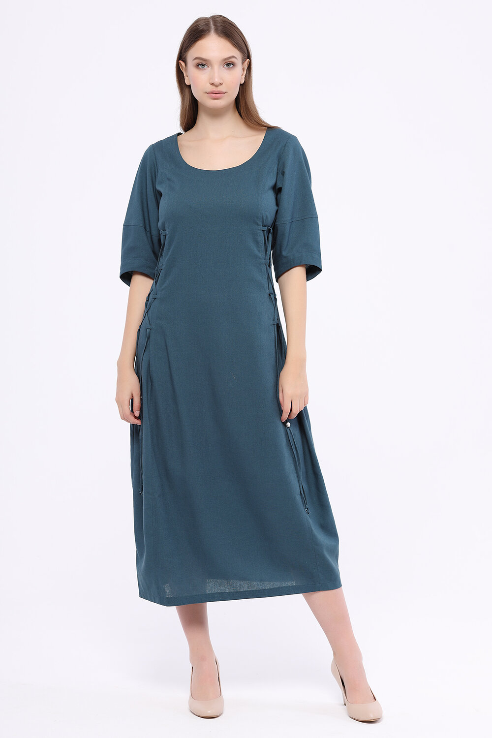 DIMMA Платье 169653 2168 Сине-зеленый