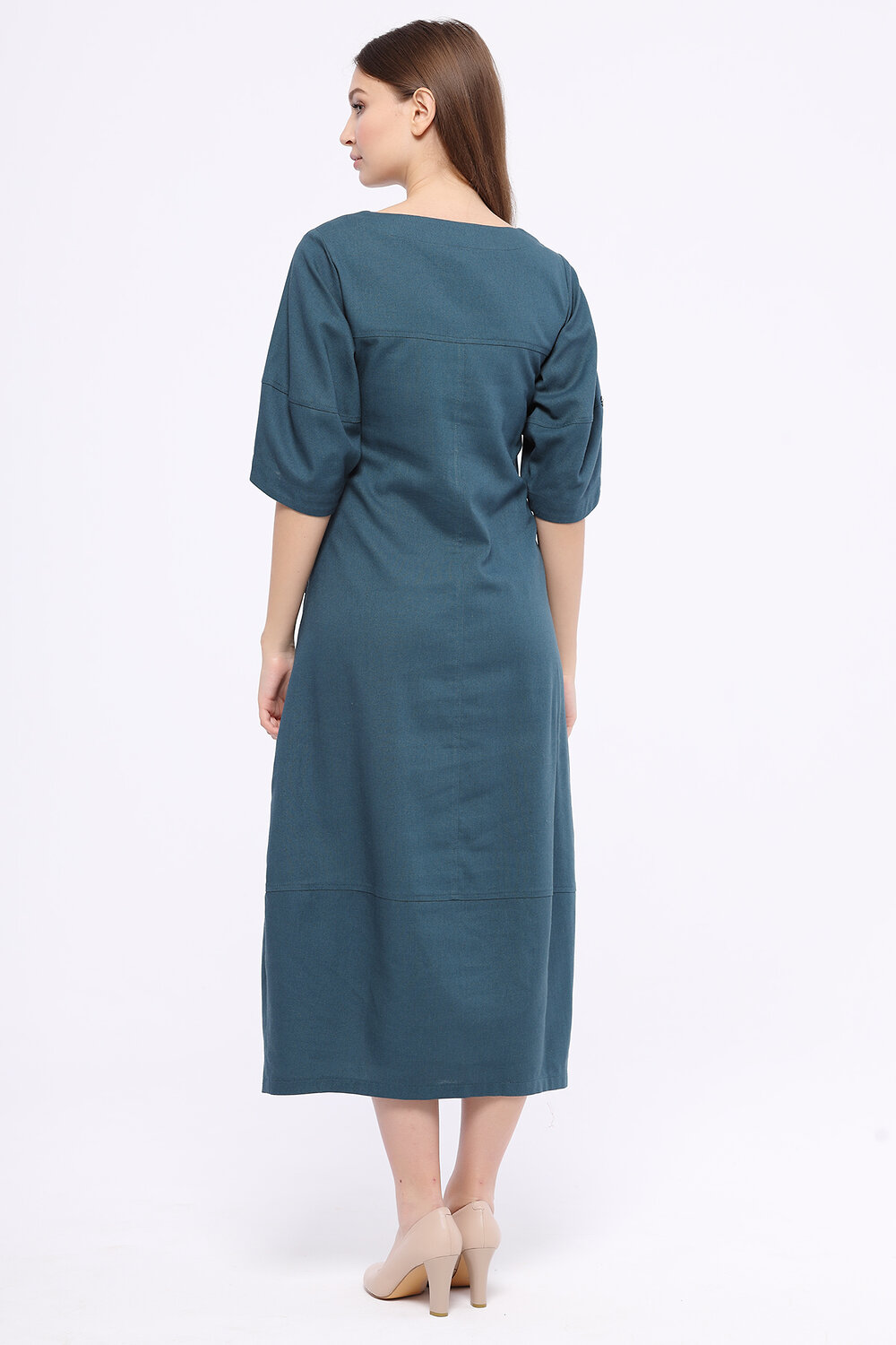 DIMMA Платье 169653 2168 Сине-зеленый