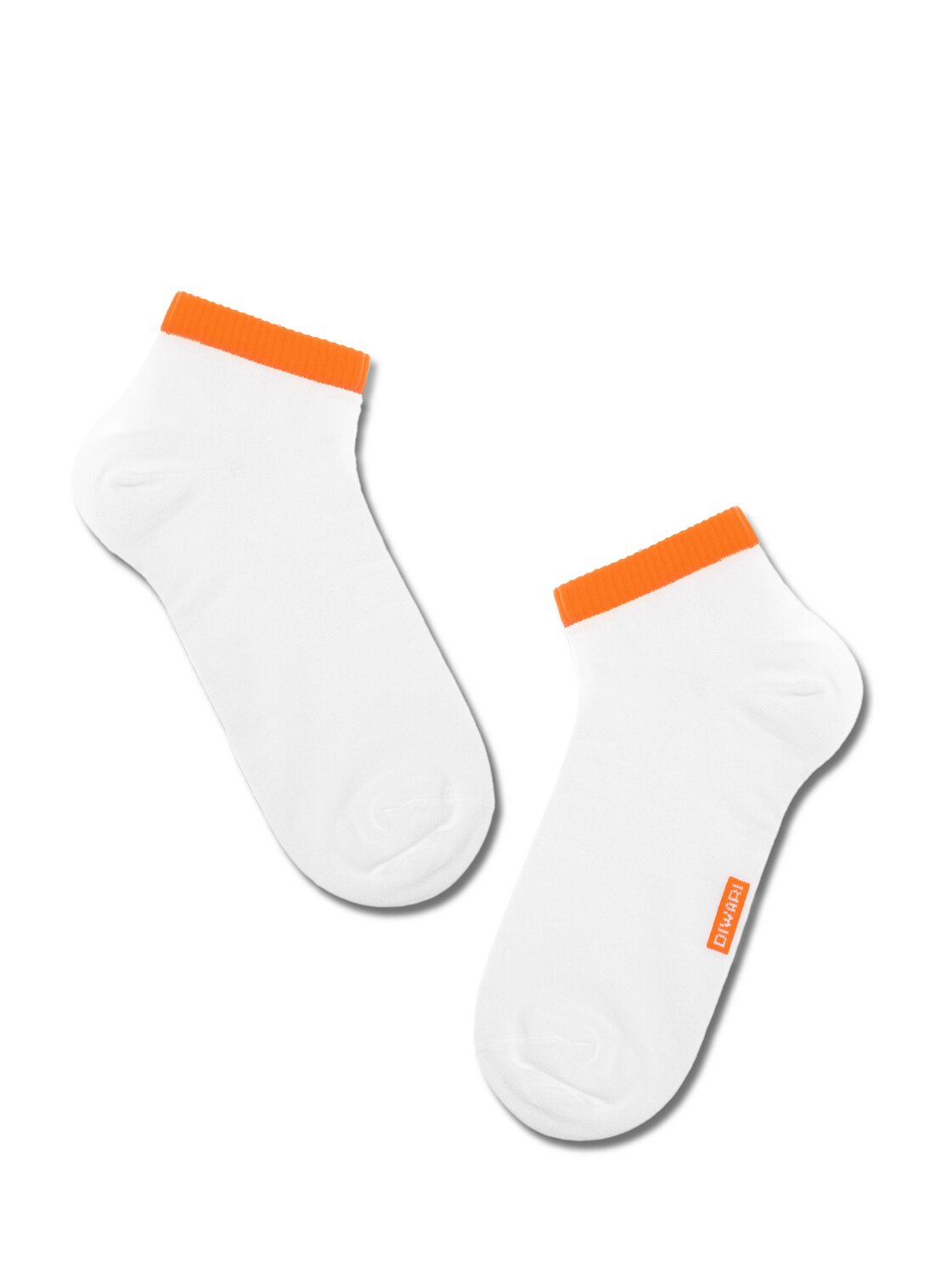 DiWaRi Носки 188066 ACTIVE (короткие) Белый-оранжевый