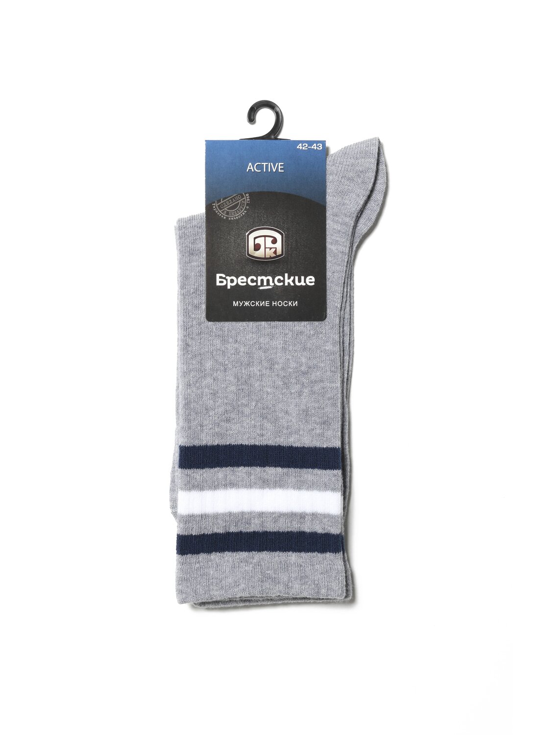 БРЕСТСКИЕ Носки 190852 ACTIVE 2326 Серый меланж