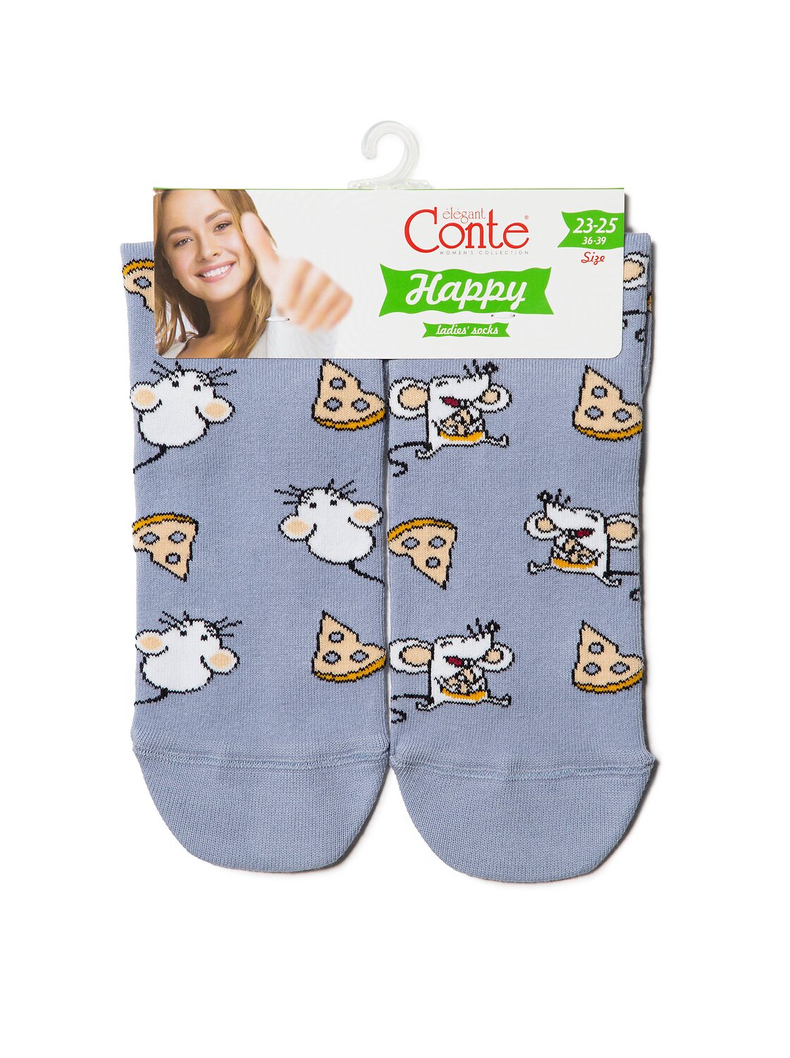 Conte elegant Носки 191899 18С-227СП Светлый джинс