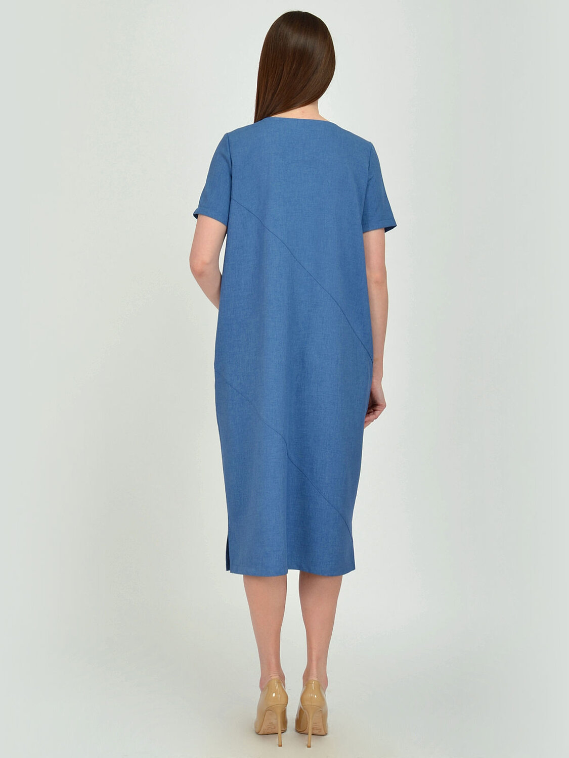 VISERDI Платье 202498 1946-джсc 459650 серо-синий