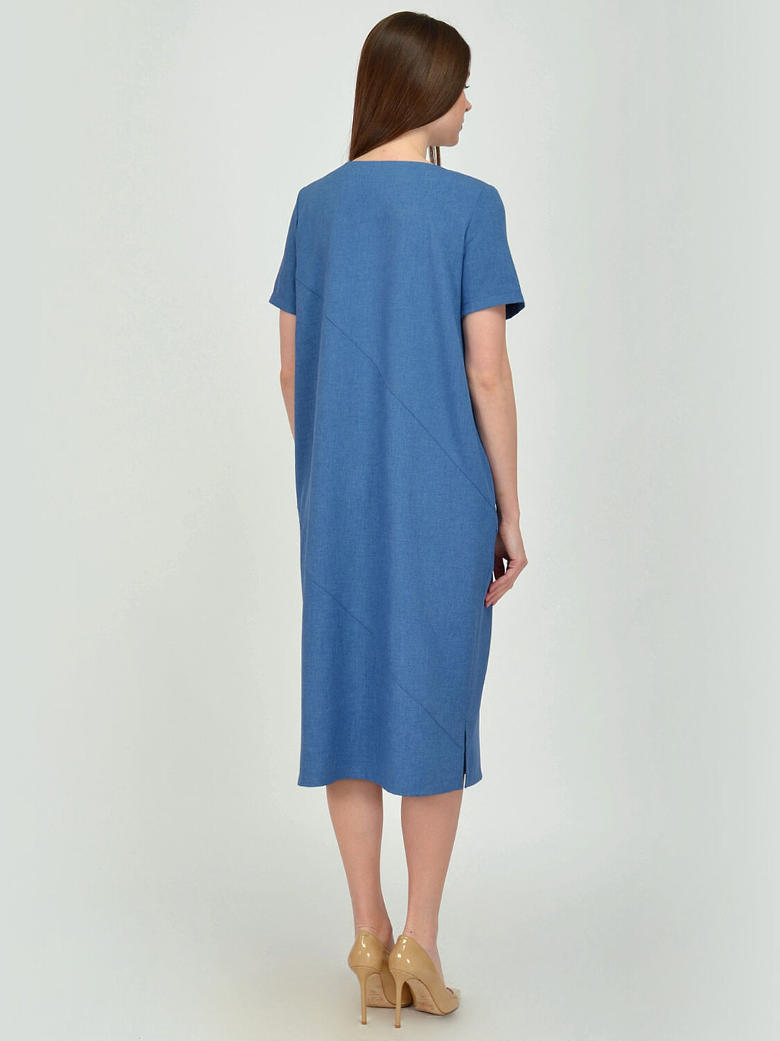 VISERDI Платье 202498 1946-джсc 459650 серо-синий