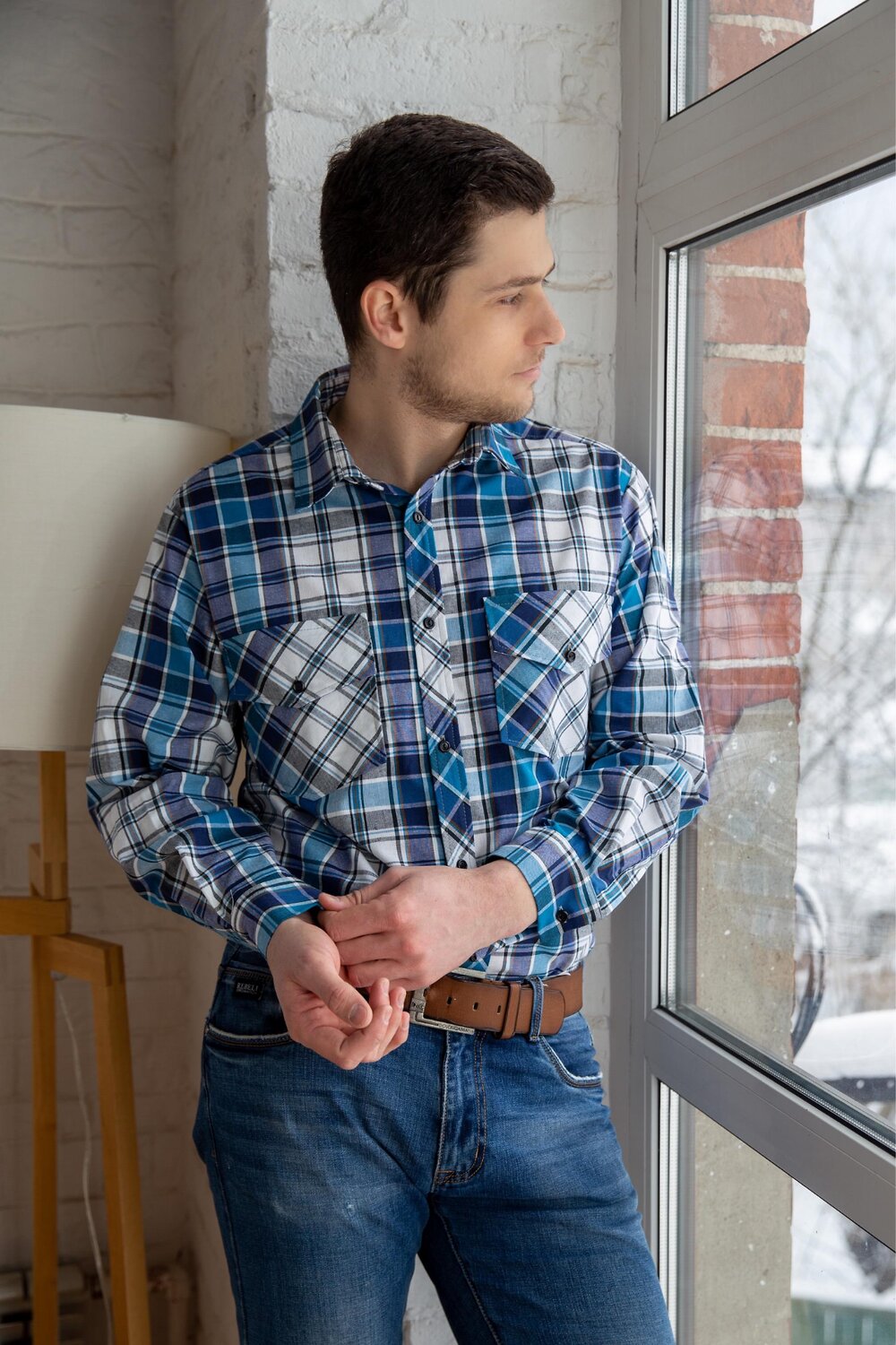 Lika Dress Рубашка 204926 5316 Синий