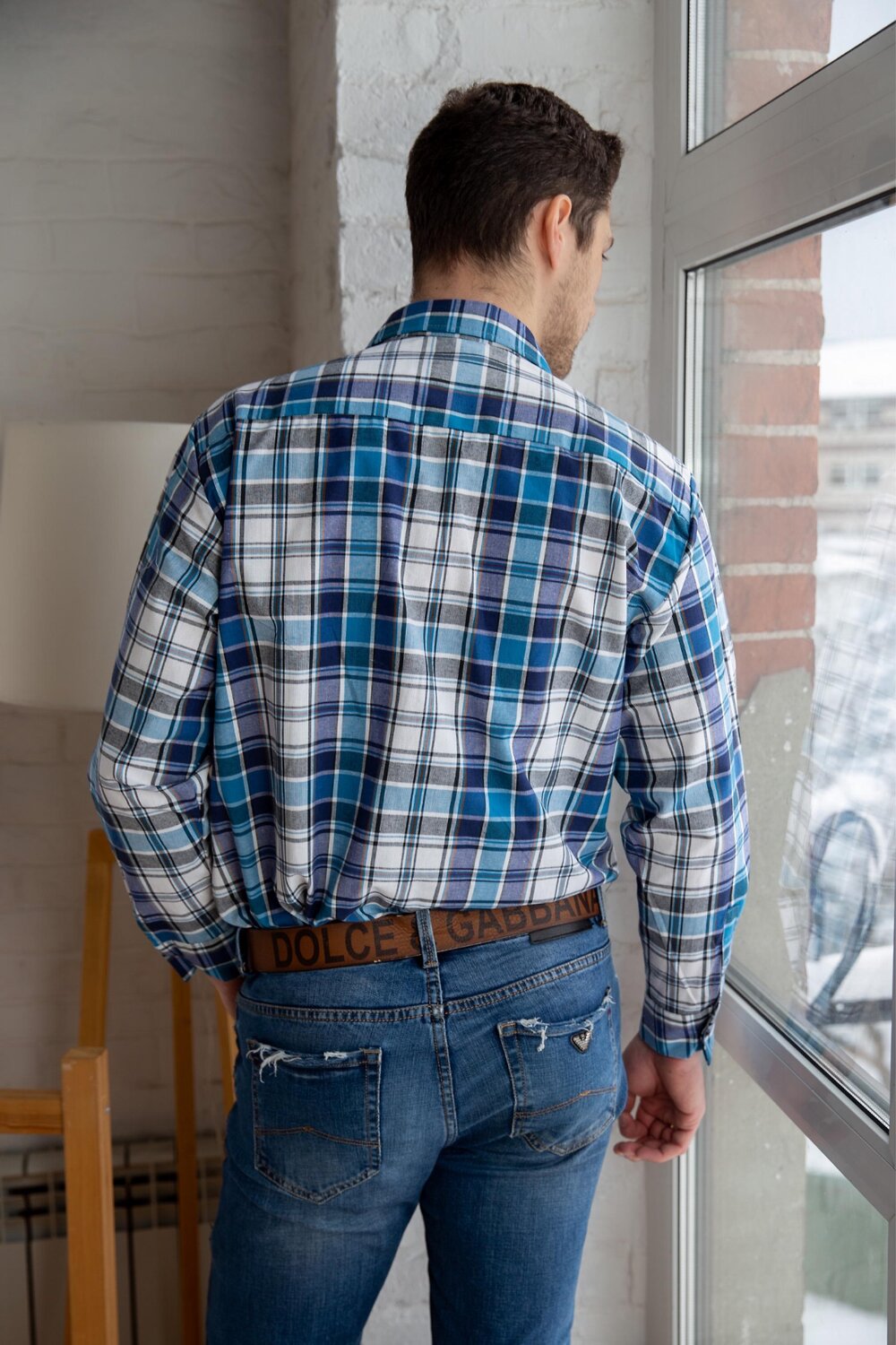 Lika Dress Рубашка 204926 5316 Синий