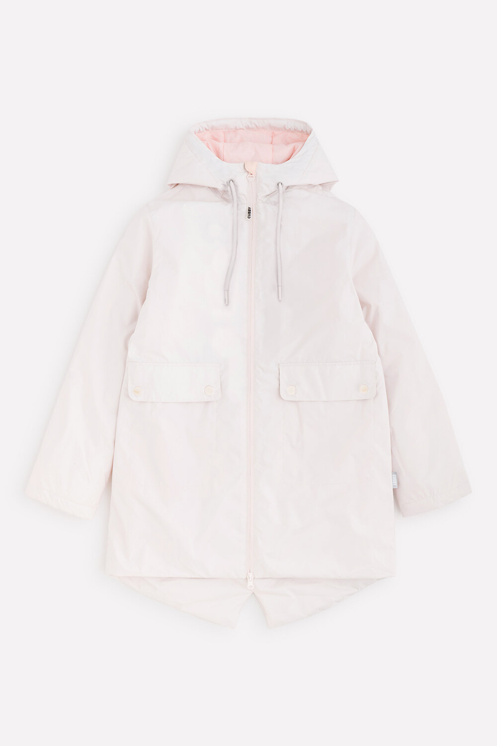 CUBBY Пальто 218061 ВКБ 32133/1 ГР перламутр