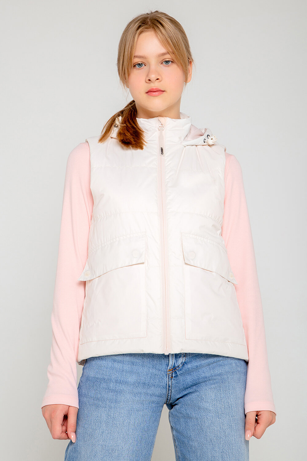 CUBBY Жилет 218821 ВКБ 35011/2 ГР перламутр
