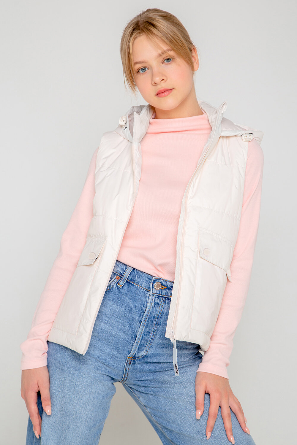 CUBBY Жилет 218821 ВКБ 35011/2 ГР перламутр