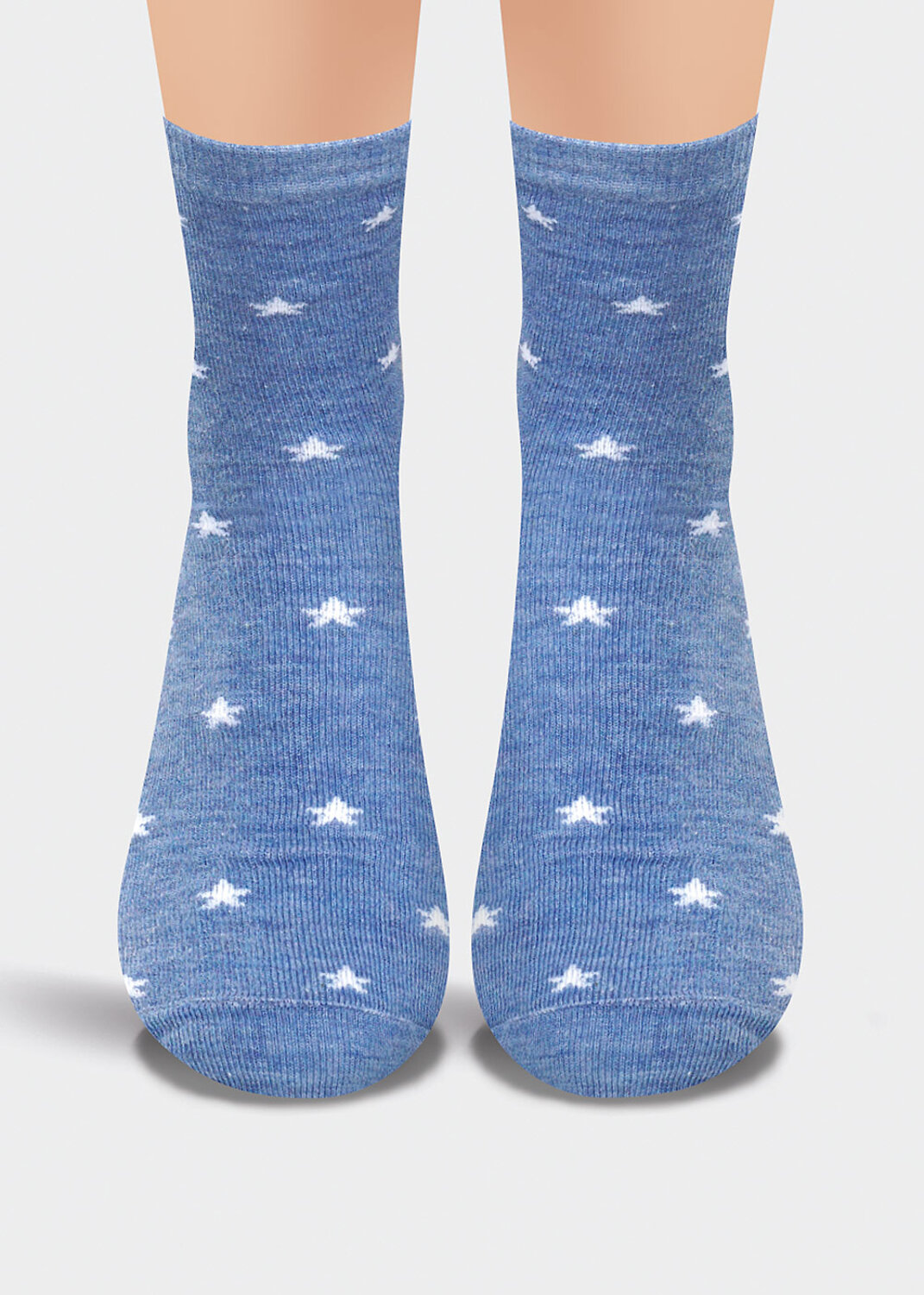 ЭЙС Носки 220507 Д166 меланж синий