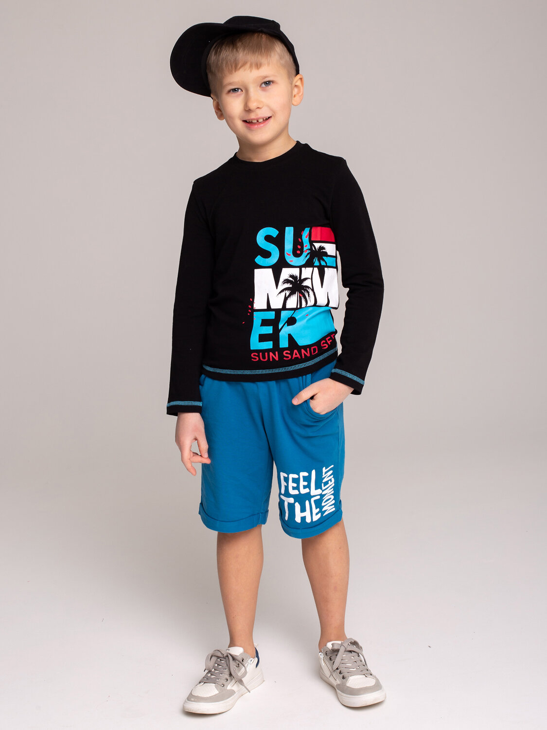 BATIK Лонгслив 235722 02630_BAT Графит