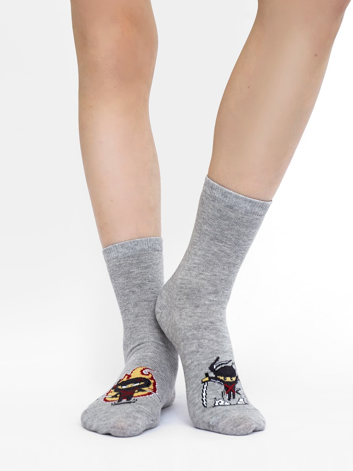 MARK FORMELLE Детские носки 240728 430K-2032 серый меланж