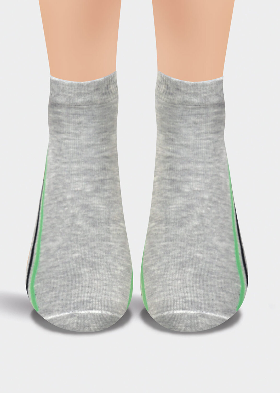 CLEVER Носки 249178 К6220Л меланж серый