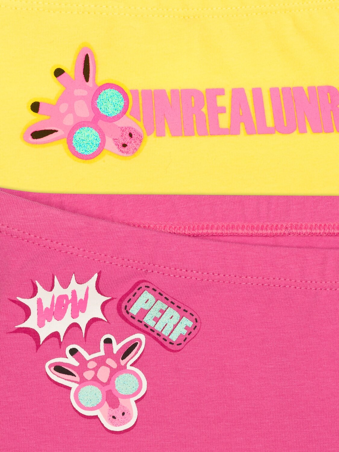 PELICAN Трусы 250425 GUHB4284(2) Желтый/розовый