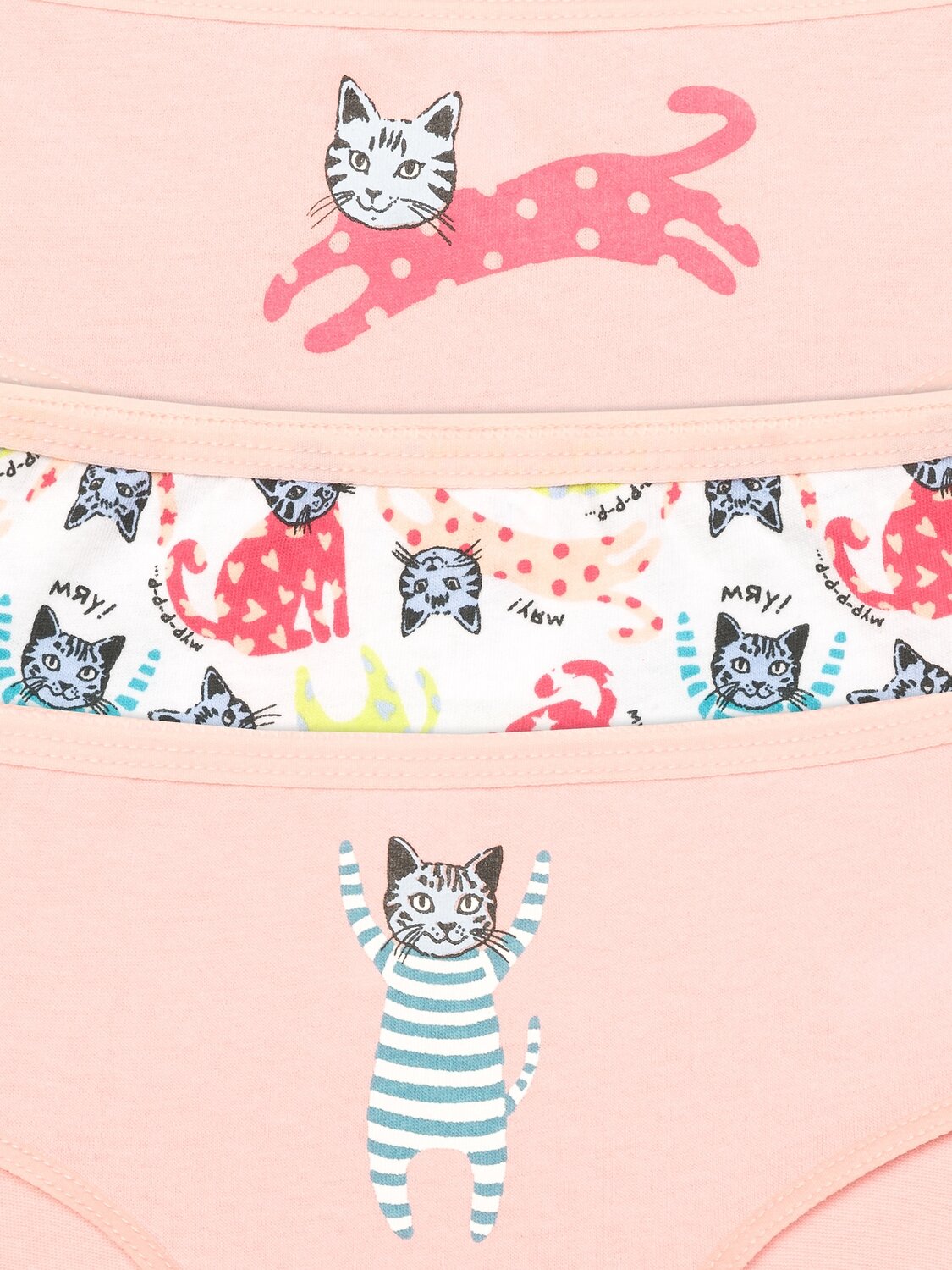 PELICAN Трусы 250453 GULB3276(3) Розовый/белый/розовый