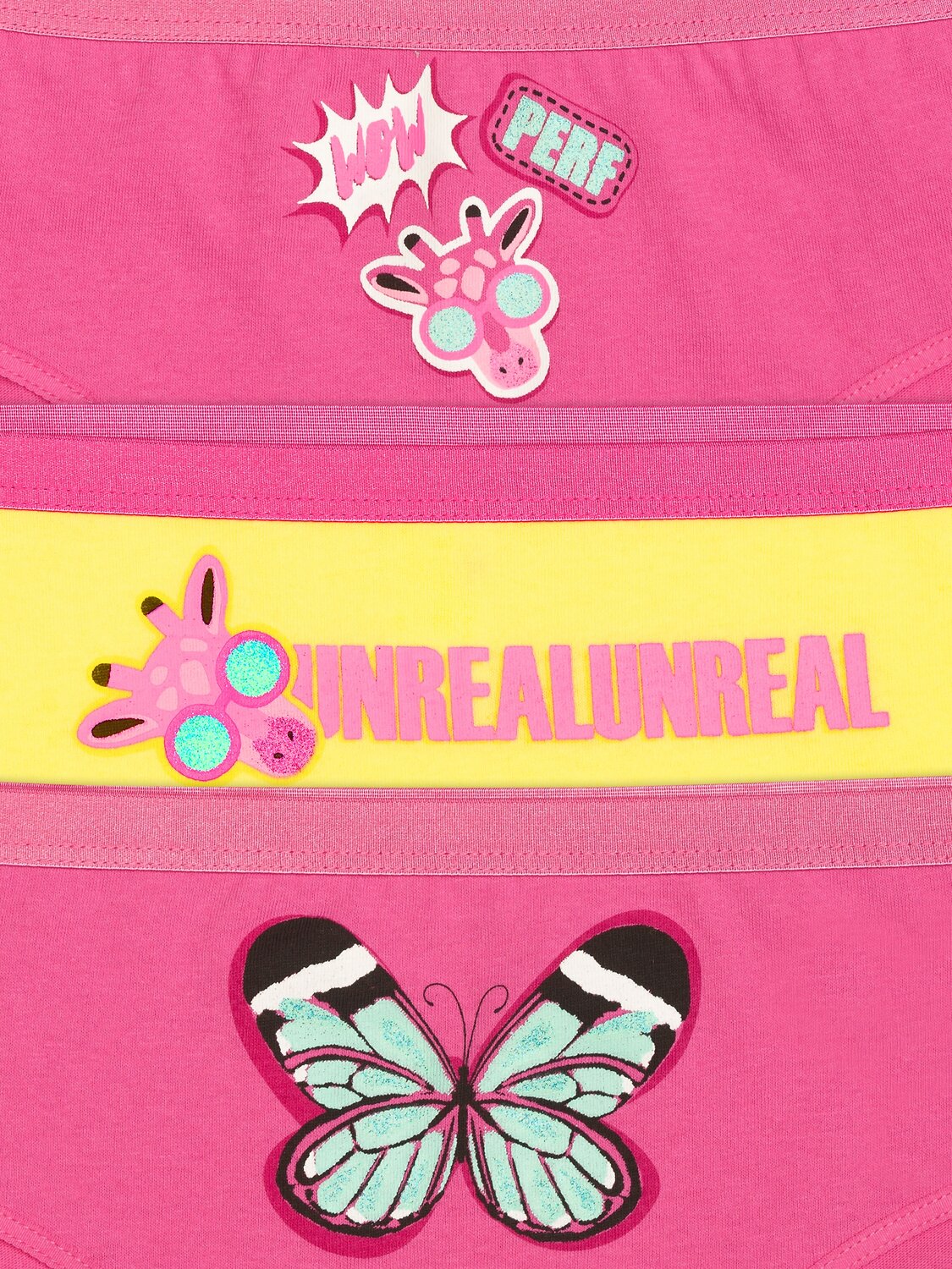 PELICAN Трусы 250502 GULC4284(3) Розовый/желтый/розовый