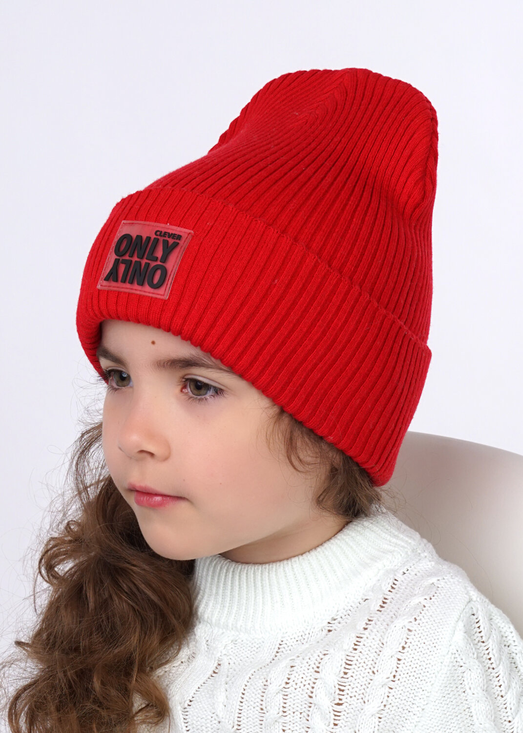CLEVER Шапка 251426 603435ха красный