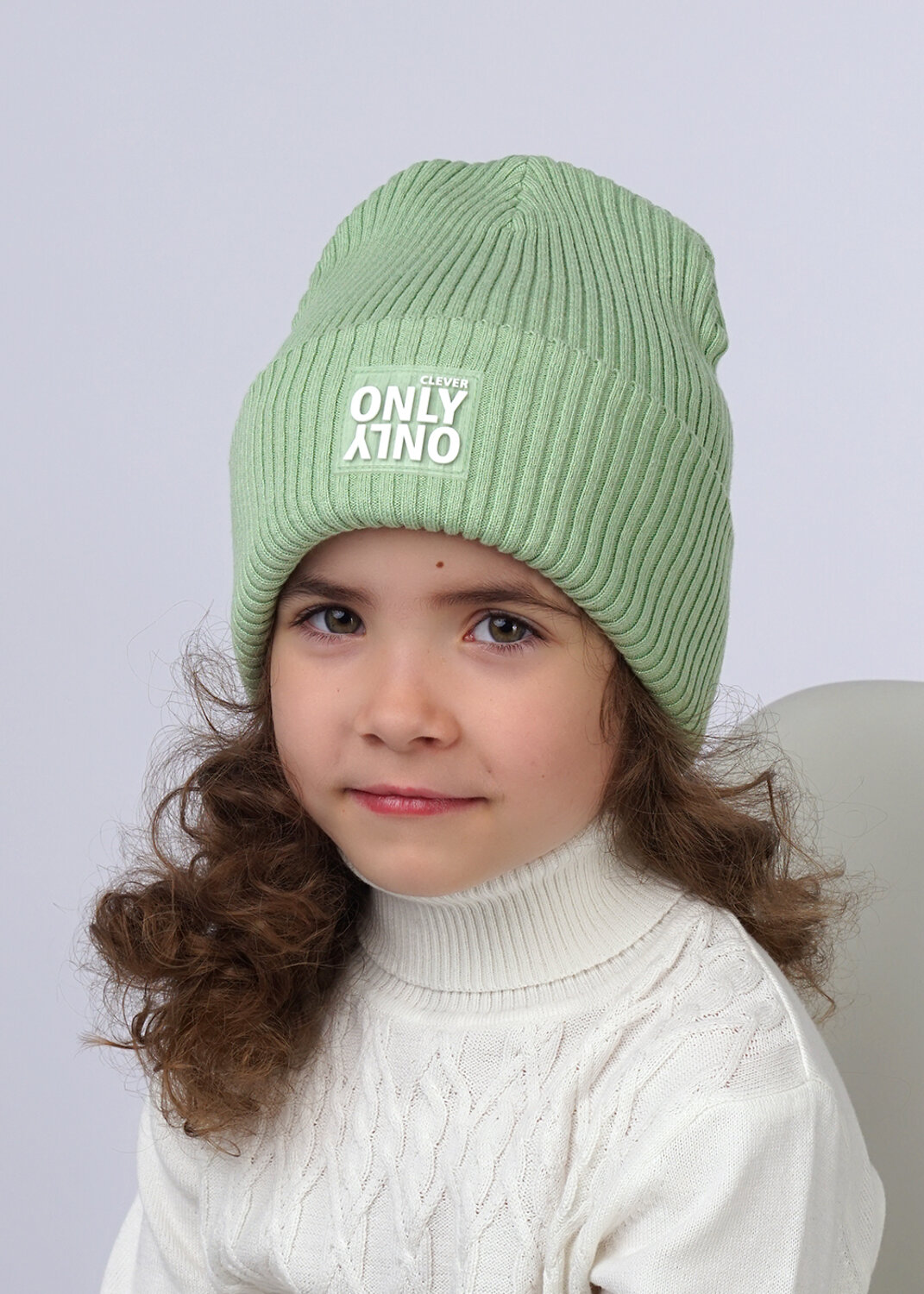 CLEVER Шапка 251436 603435ха св.зелёный