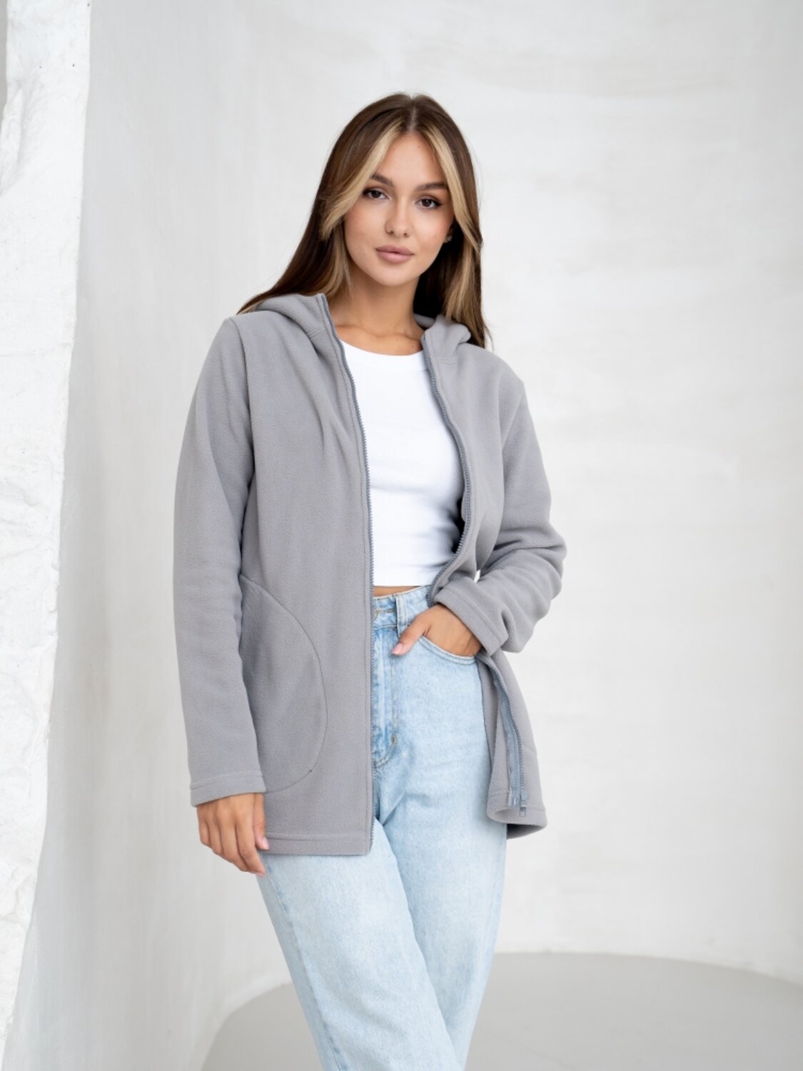 Binita Толстовка 252910 673/1-10 светло-серый