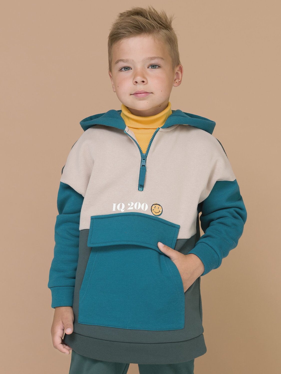 PELICAN Толстовка 254471 BFNK3295/1 Зеленый
