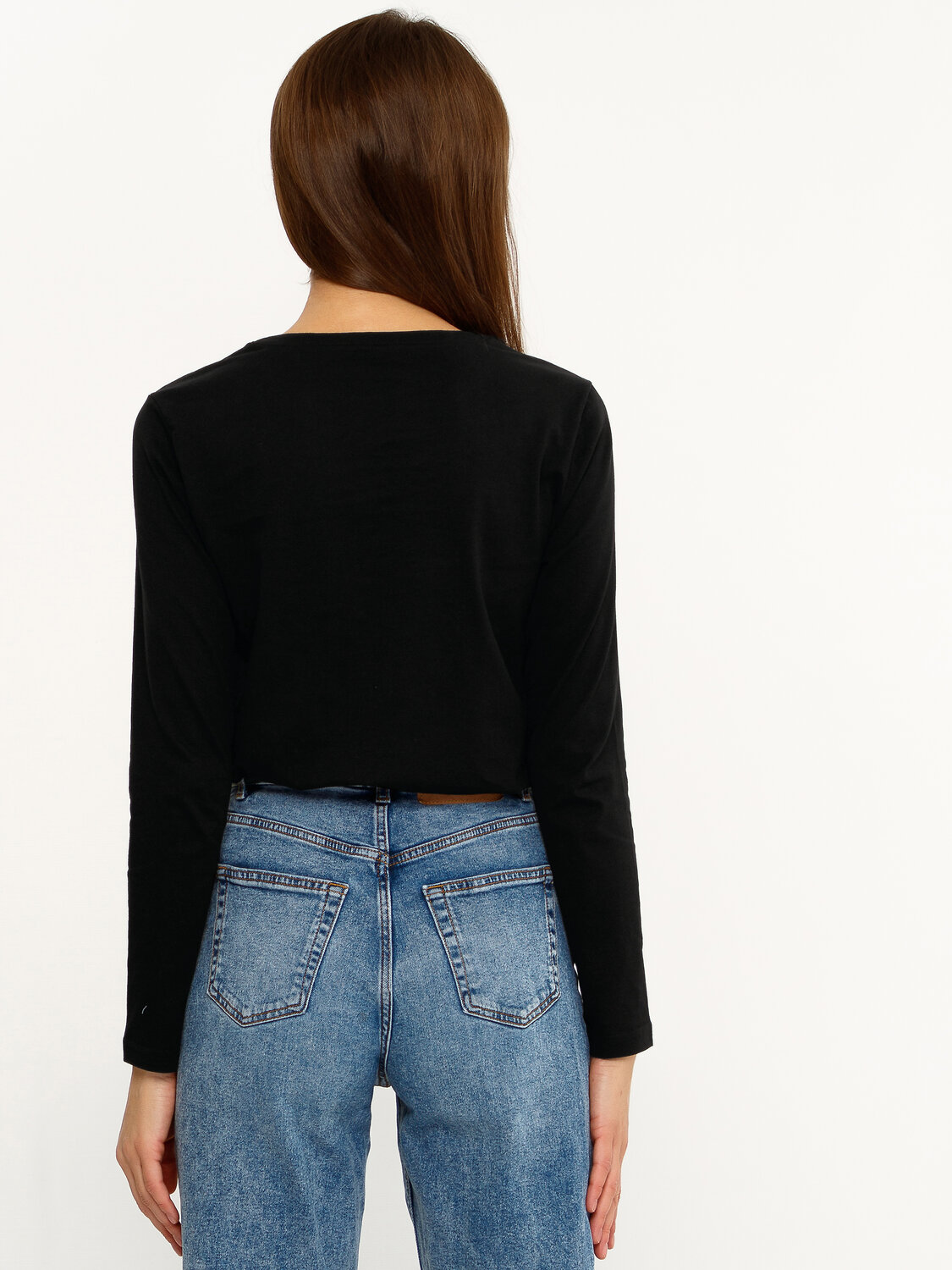 Апрель Лонгслив 257238 1ЖДЛД3870001 черный