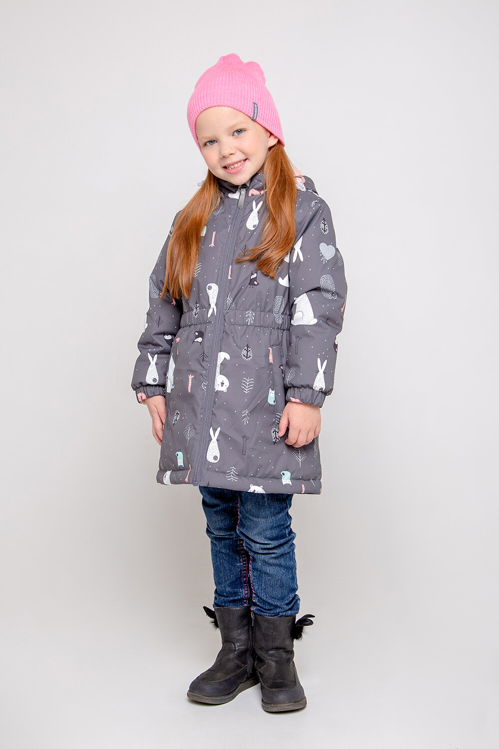 CROCKID Куртка 257407 ВК 38076/н/4 ГР серый