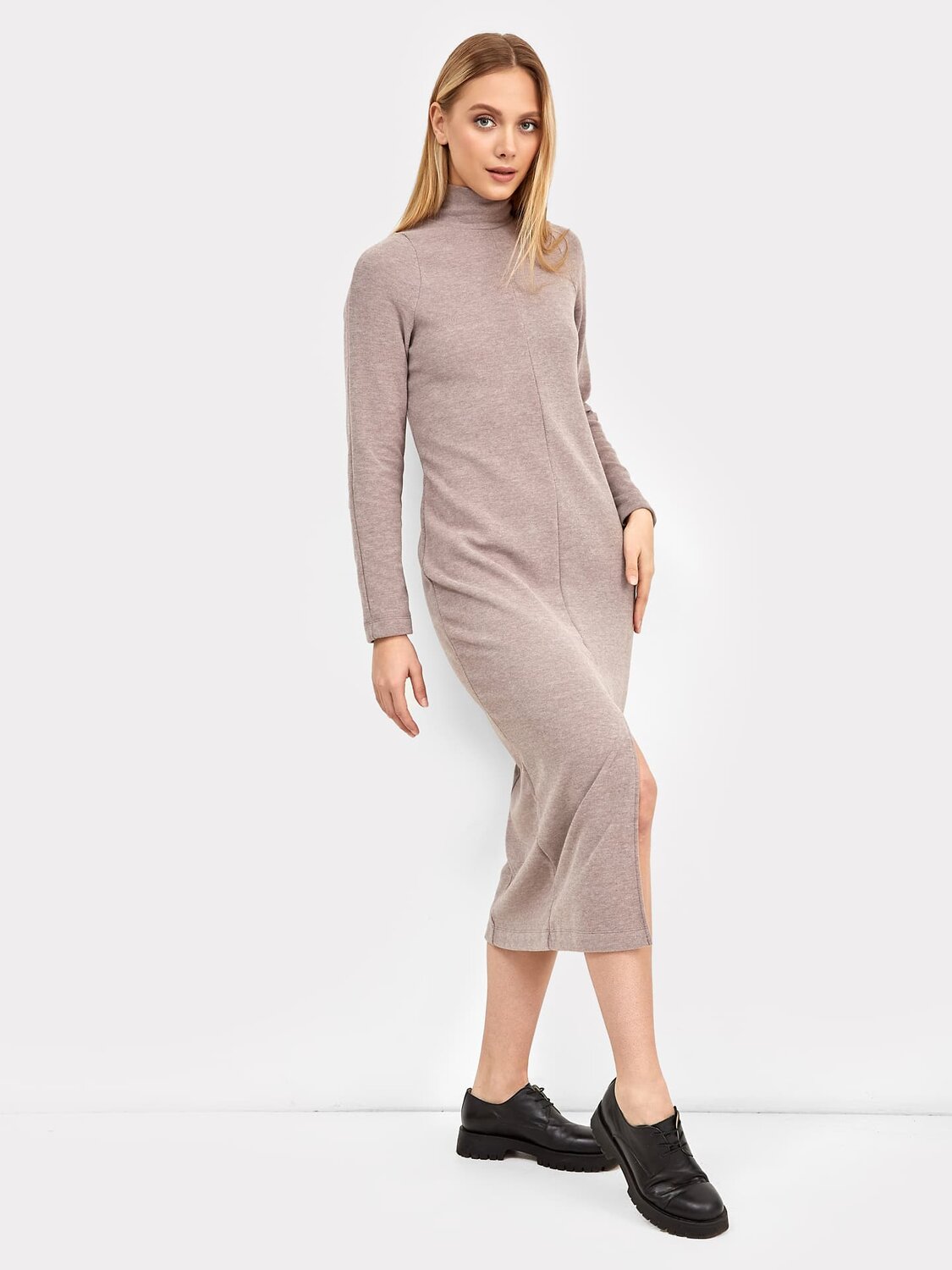 MARK FORMELLE Платье 266135 152539 кофейный меланж