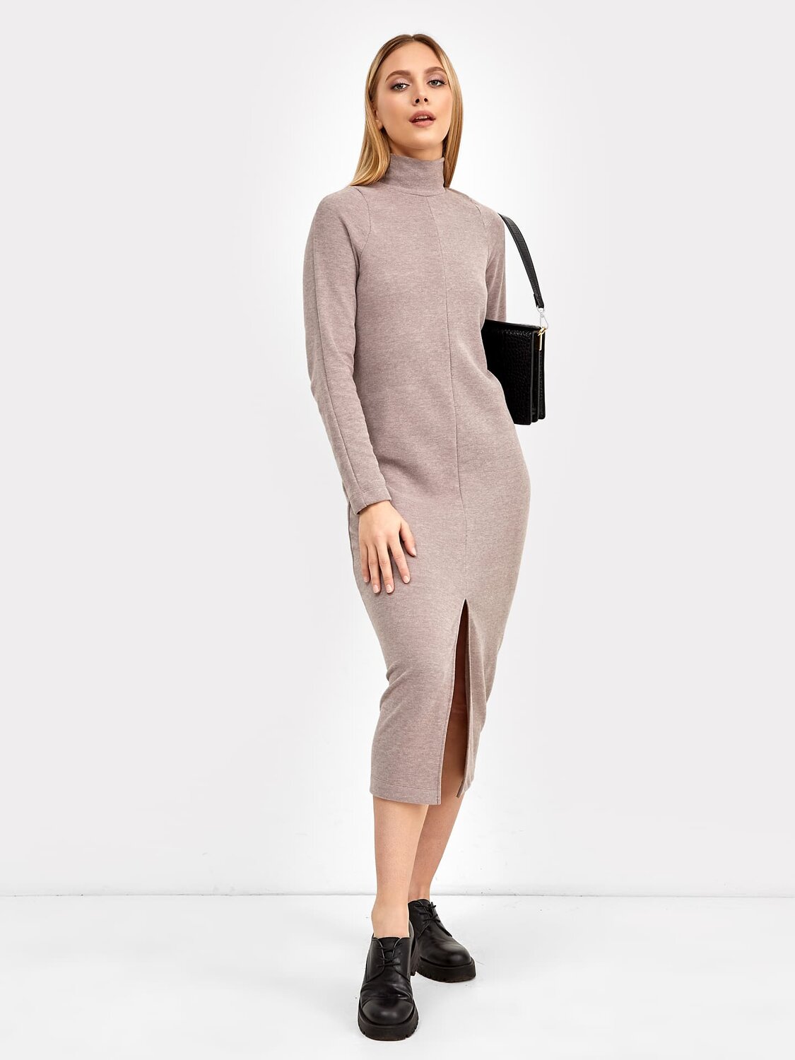 MARK FORMELLE Платье 266135 152539 кофейный меланж