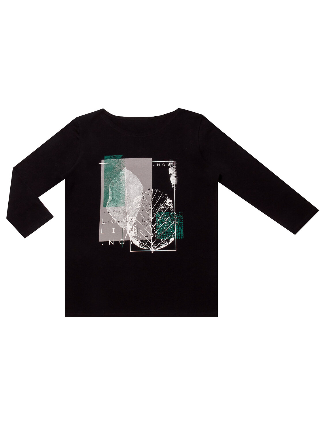 Апрель Лонгслив 271546 1ЖДЛД2256804 черный