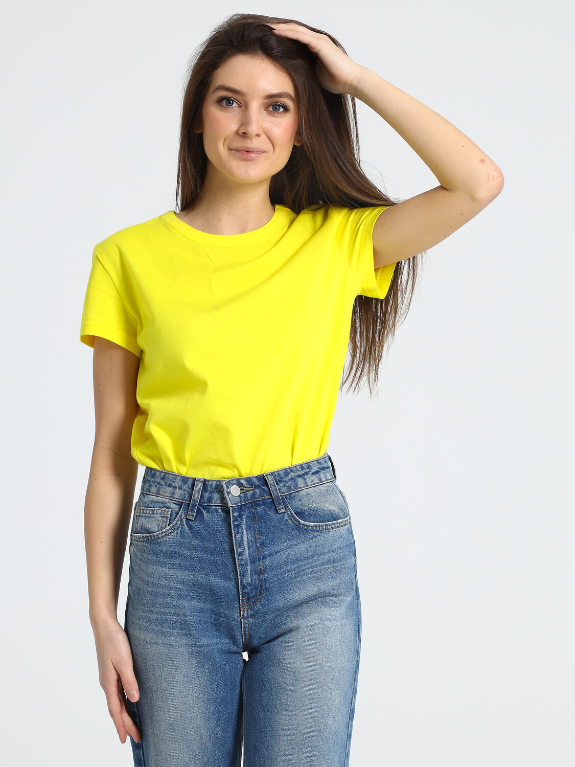 Апрель Футболка 271573 1ЖДФК2656001 желтый