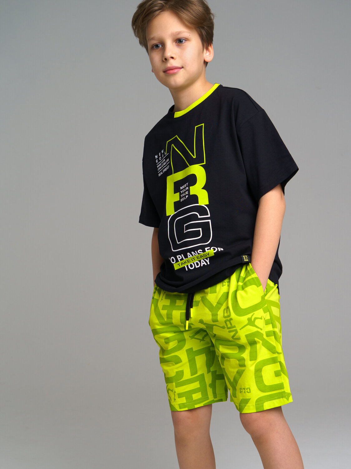 PLAYTODAY Комплект 272938 12311085 черный,светло-зеленый