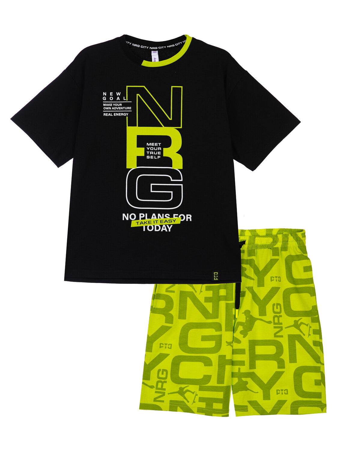 PLAYTODAY Комплект 272938 12311085 черный,светло-зеленый