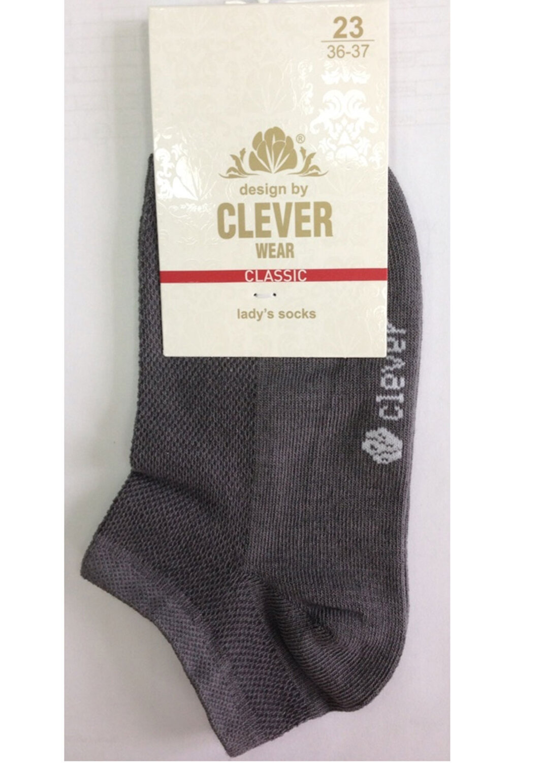 CLEVER Носки 273011 Д203 серый
