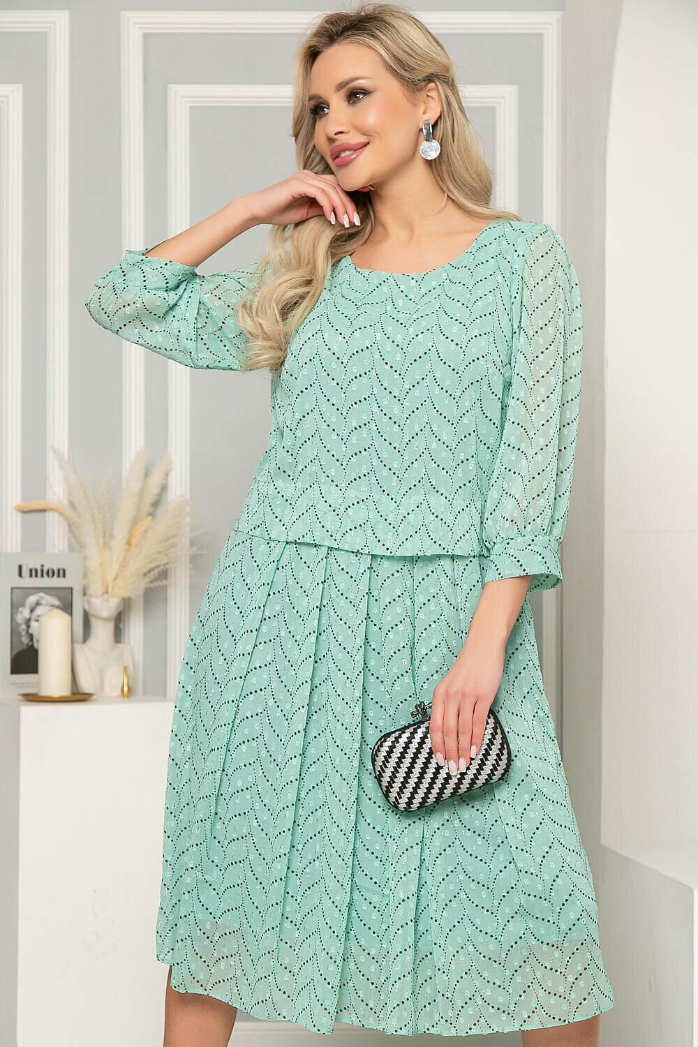 LT Collection Платье 273408 П4970 мята