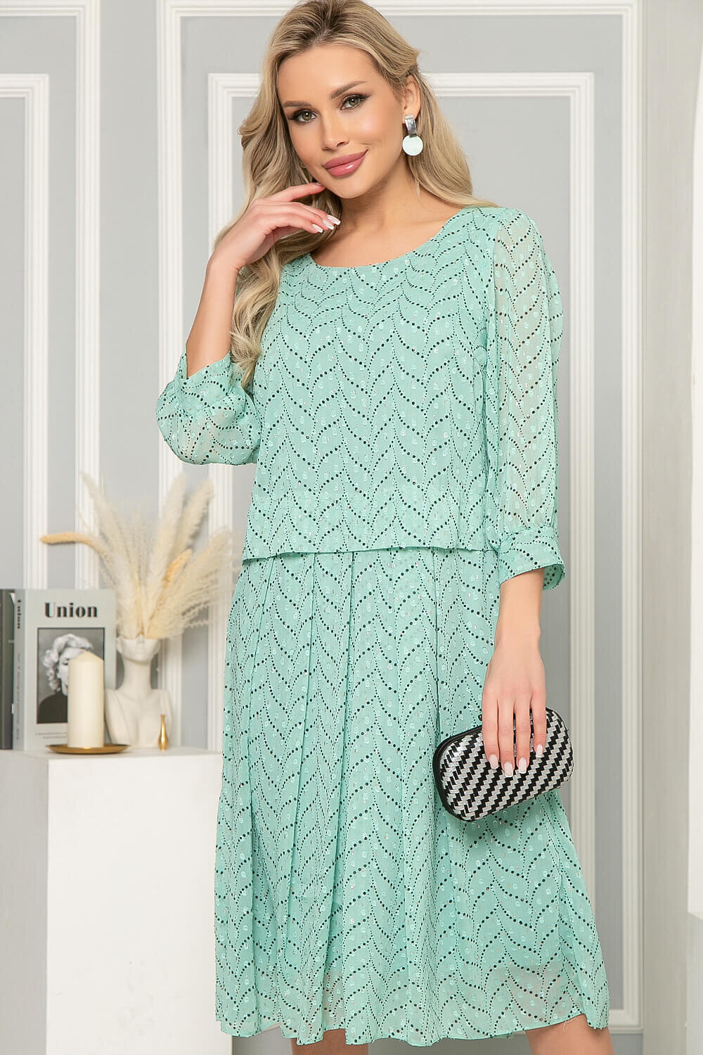 LT Collection Платье 273408 П4970 мята