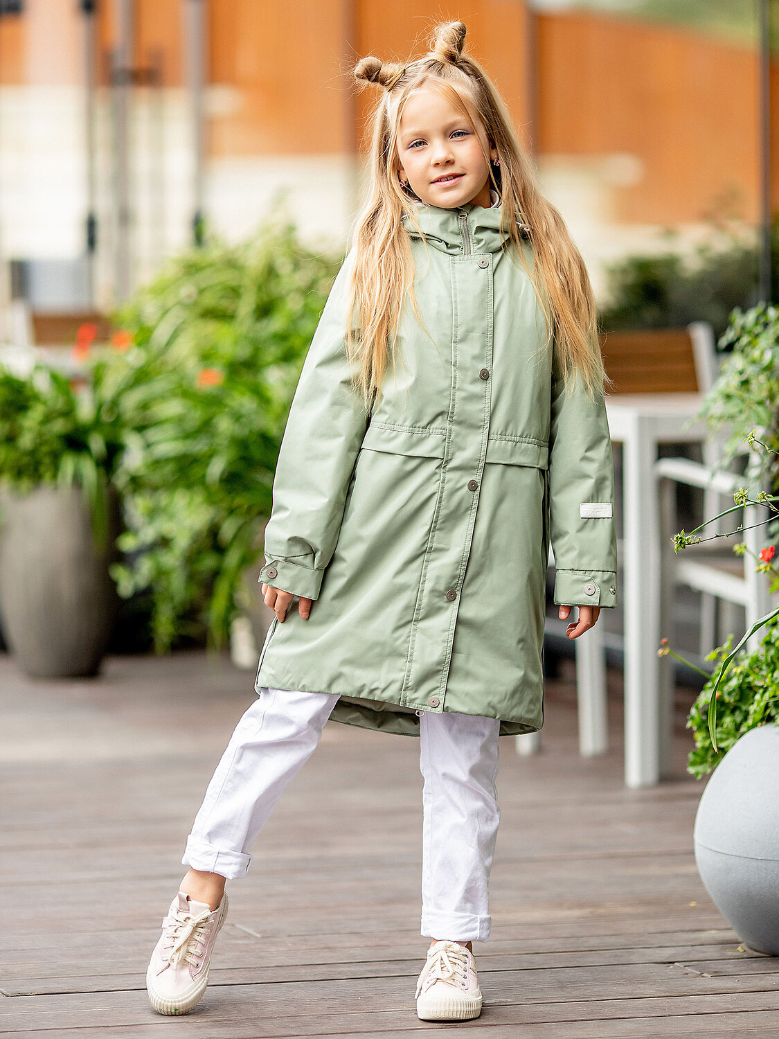 BATIK Парка 276544 517-23в-146-76-2-01 Морозно зеленый