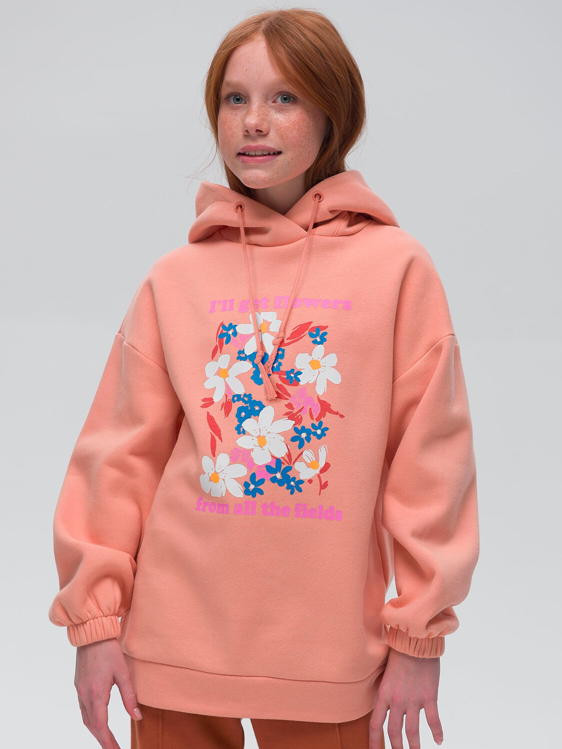 PELICAN Толстовка 276883 GFNK4319 Персиковый