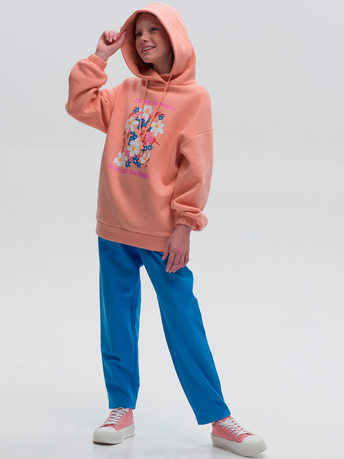 PELICAN Толстовка 276883 GFNK4319 Персиковый