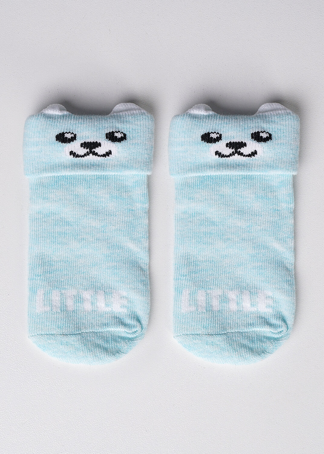 CLEVER Носки 277692 С003 12-14,14-16 меланж бирюзовый