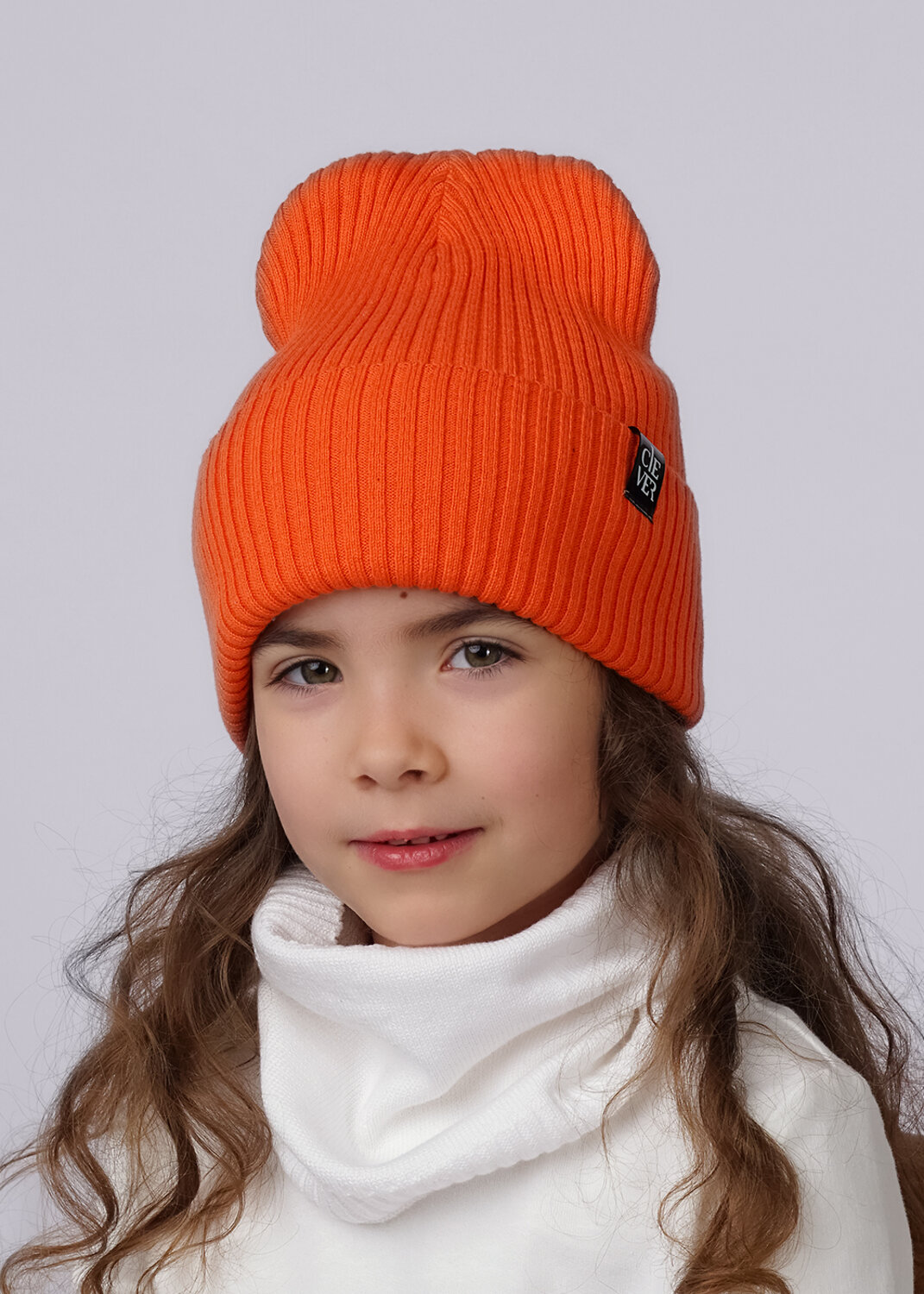 CLEVER Шапка 278924 903073ха оранжевый